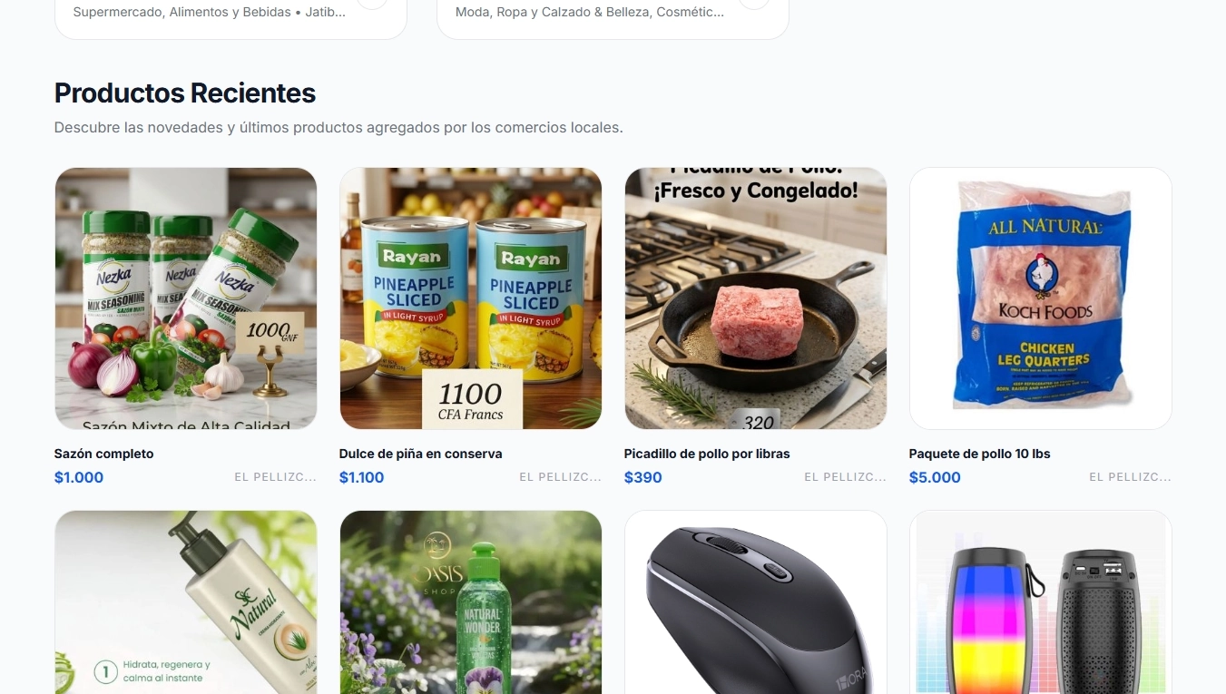 ComercioLocal - Plataforma E-commerce